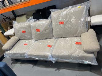 (1 Pillow no match) 83” Sofa Couch 3 Seat for Living Room