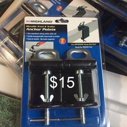 Heavy duty Movable Anchor Points -$20 Each Pair Pk