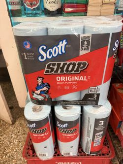 Scott Shop Original Multi-Purpose Towels 3-Pack$5 Each Bag 