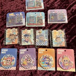 Labubu & Hello Kitty Note Books