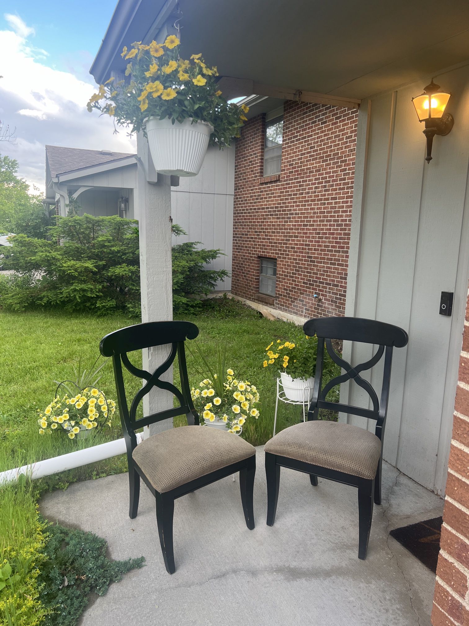 Pair of Dining Room Chairs 