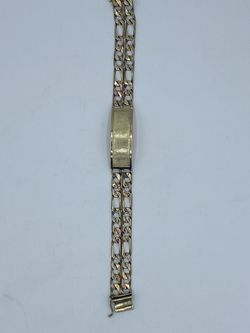 14K Mens Bracelet