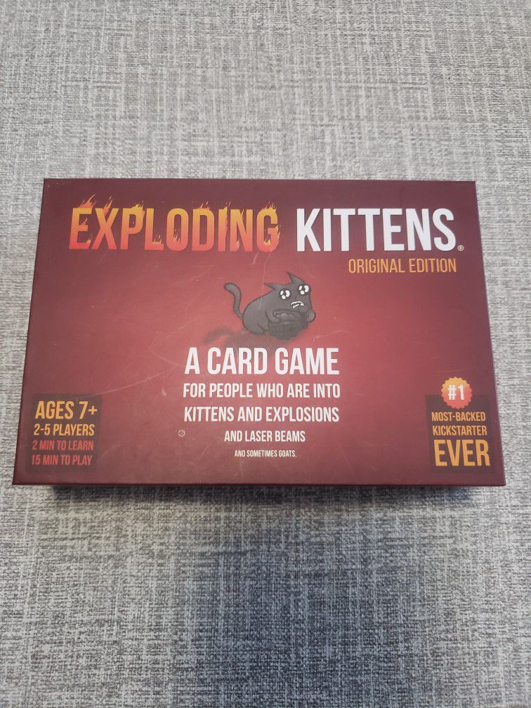 Exploding Kittens Card Game New