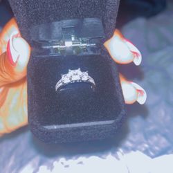 White Gold Ring 