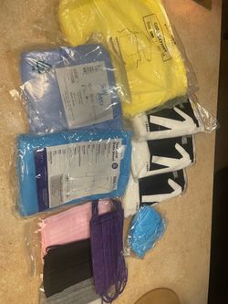 Isolation Gowns, Masks, Shoe Covers
