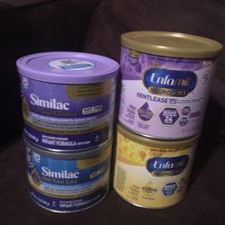 Similac And Enfamil Baby Formula