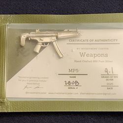2025 Silver MP5 Replica