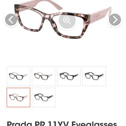Designer Prada PR 11YV Eyeglasses 