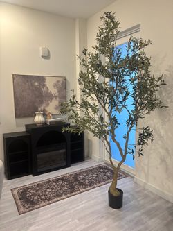 8.5 ft artificial olive tree