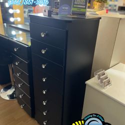 Black Paulina Dresser New Chest