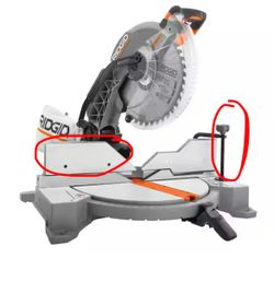RIDGID 15 Amp Corded 12 in. Dual Bevel Miter Saw with LED Cutline Indicator=Pal-929
