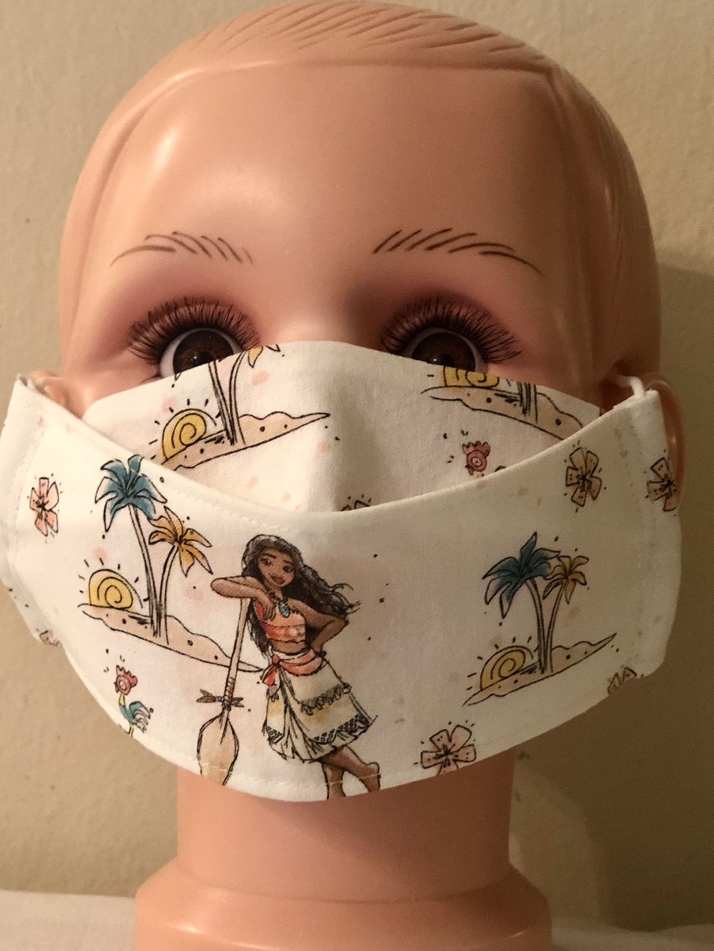 Disney Moana Kid Size 3D Face Mask