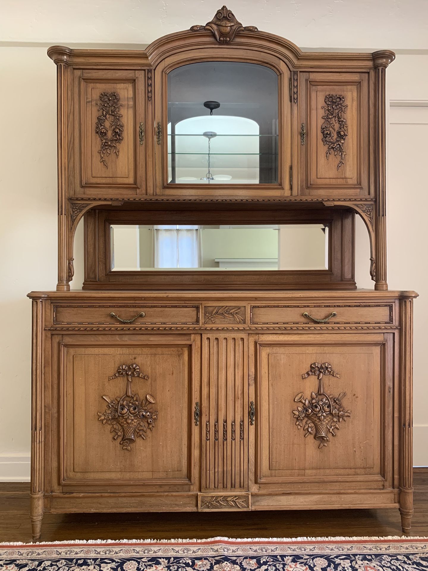 Antique Wooden Sideboard