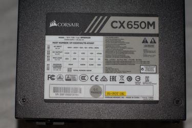 Corsair CX 650M power supply