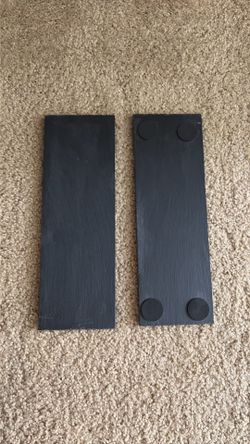 2-pack Rectangular Slate Serving Boards