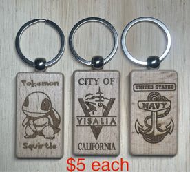 Personalized Keychains.