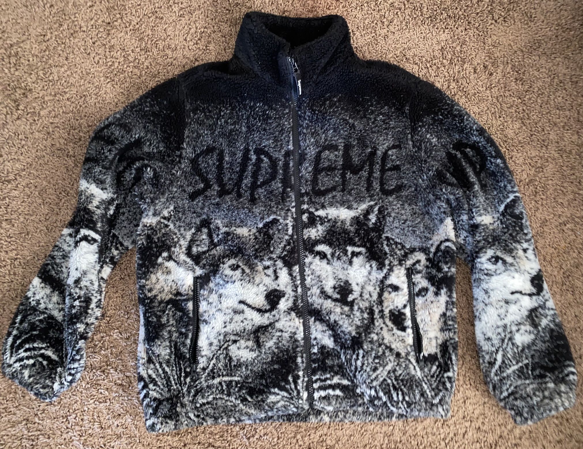 Supreme Fleece Jackets Rare