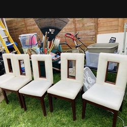 5 Chairs $80