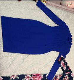 Royal Blue Women Dress