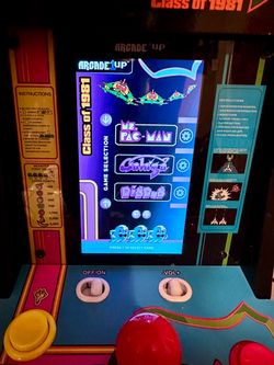 Arcade1Up Classic 1981 Arcade Ms Pac-Man Digdug Galaga Machine table top gaming
