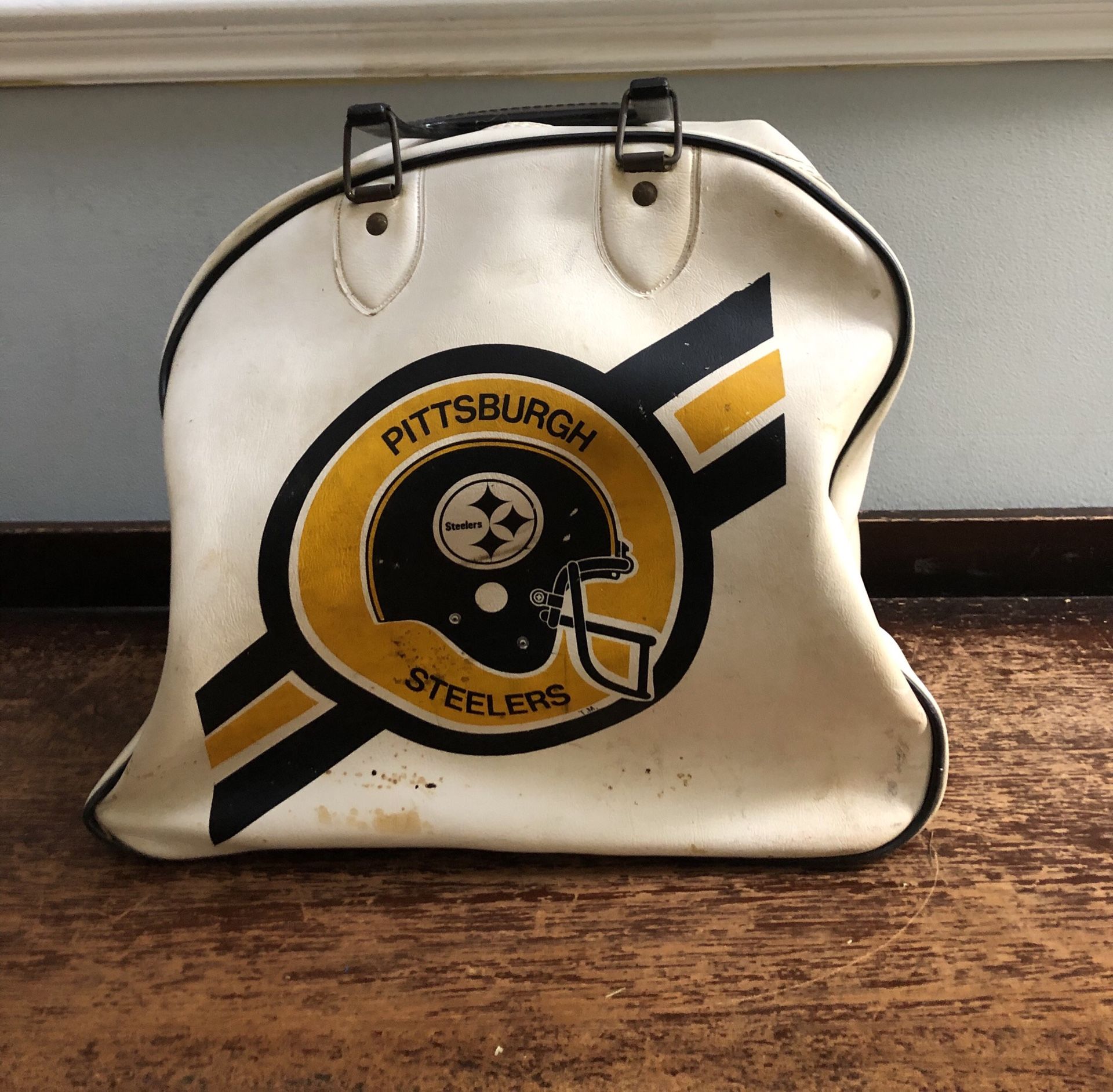 Vintage Pittsburgh Steelers Bowling Ball Carrier Bag for Sale in Greenville, SC OfferUp
