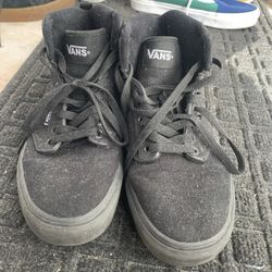 Black Vans Size 8 Mens