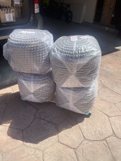 Gray Ottoman