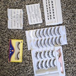 BRAND NEW- INDIVIDUAL EYE LASHES