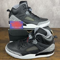 NEW SAMPLE 999 Air Jordan Spizike Black Size 12.5 315371-034 Men’s Basketball Shoes OG Rare