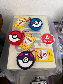 3x Pokemon x Target bag charms Bundle