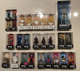 FiGPiN Set *MINT LOCKED* Pin Goku DBZ Deadpool Harry Potter Batman NBC Baymax Grogu Star Wars Limited Edition Exclusive Pins