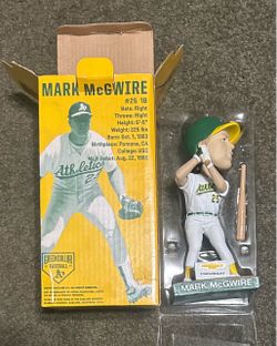 Mark McGwire bobblehead 1987 rookie of the year