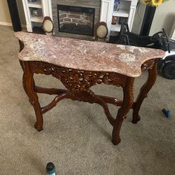 Antique Entryway Table