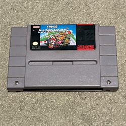 Super Mario Kart (Super Nintendo SNES, 1992) - Authentic Cart Only Tested