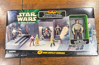 Star Wars Power of the Force Jabba's Palace 3D Diorama Set