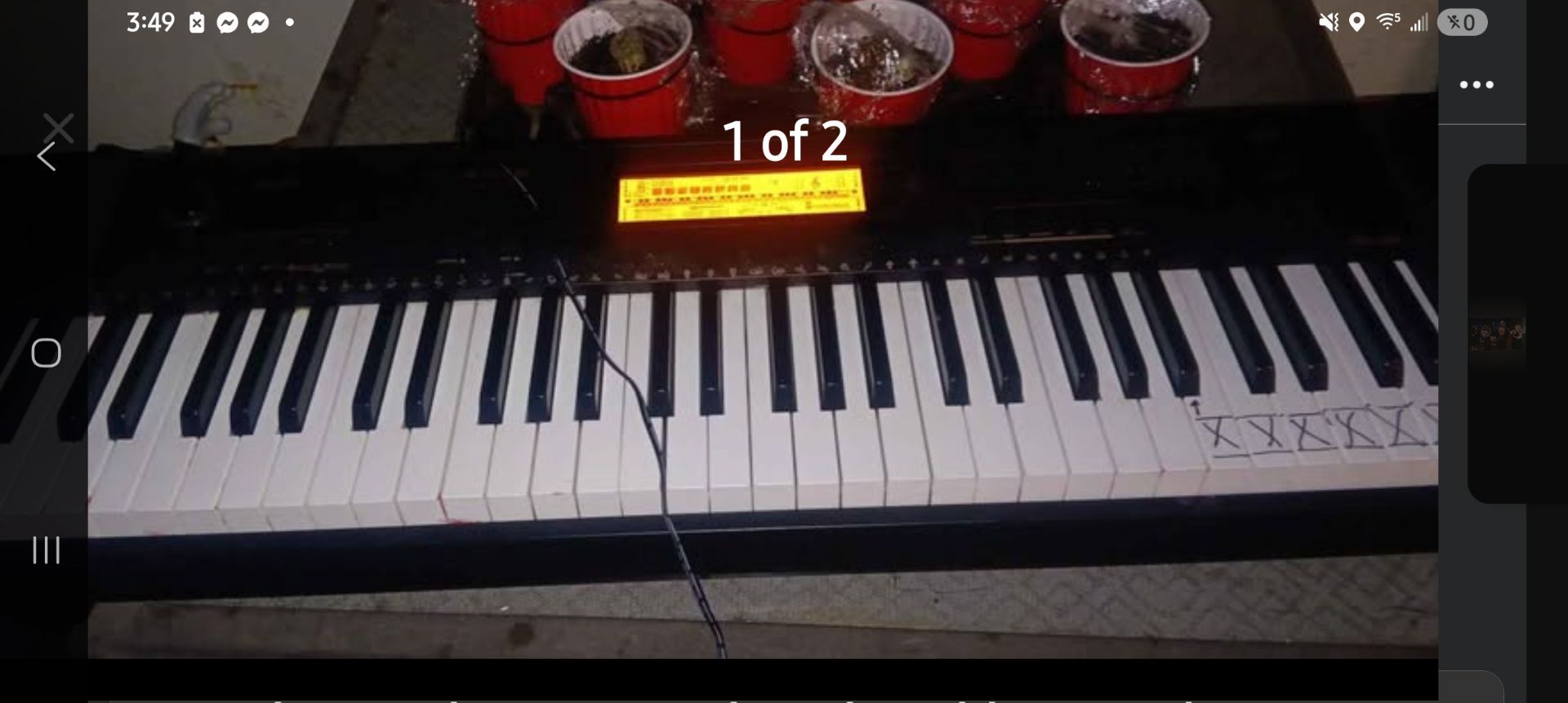 Casio cdp230r Electric Piano