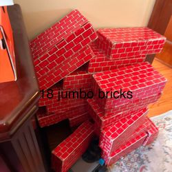 Melissa & Doug Jumbo Extra-Thick Cardboard Building Blocks 