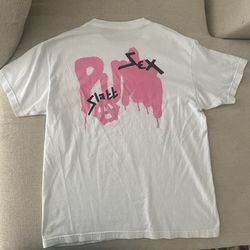 Young Thug Pink White Shirt Sp5der Size Large Punk