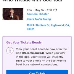 Jordan Peterson: We Who Wrestle With God Tour