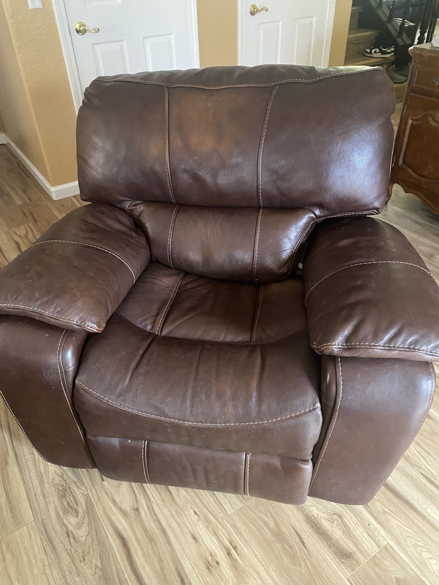 Free Leather Recliner