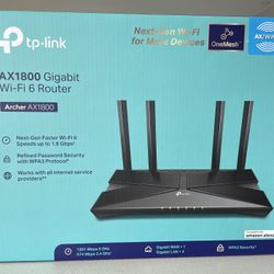 TP-Link Archer AX1800 Router – Fast & Reliable!