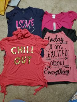 Girls tshirt and Tops