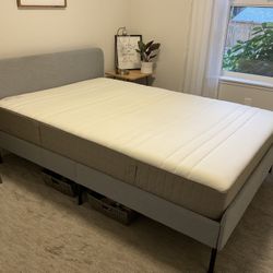 IKEA Full Size Bed And Mattress In Like New Condition 