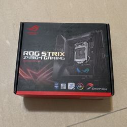Open Box Asus STRIX Z490- I Gaming ROG Strix Gaming Motherboard