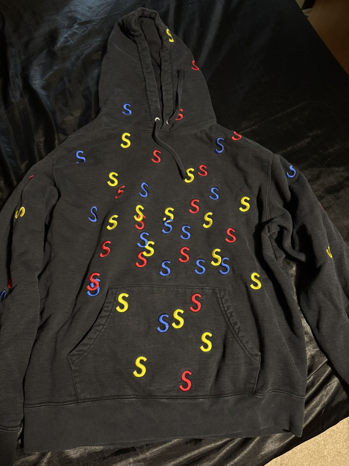 Supreme Embroidered S Hooded Sweatshirt 