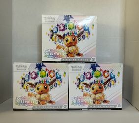 Prismatic Evolutions ETB x3