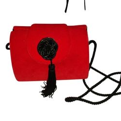 Little Red Clutch Purse