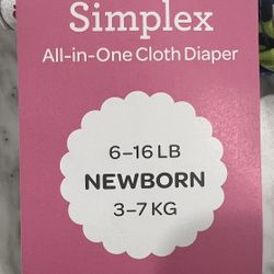 Blueberry Newborn Cloth Diapers - New With Tag. Group B