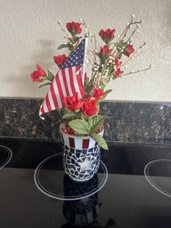 4th Of July Flower Arrangement