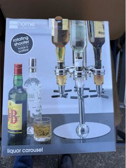 Liquor rotating carousel